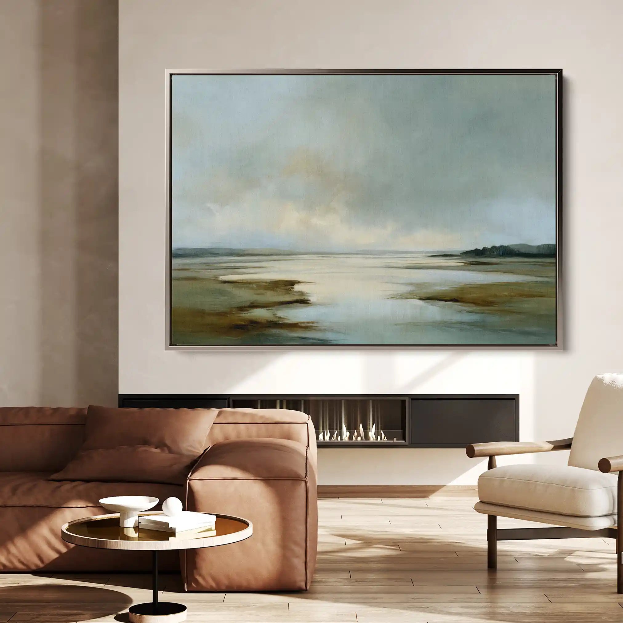 Abstract 1553 Canvas Art 60 x 40 cm / Stretched on hidden frame