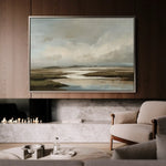Abstract 1554 Canvas Art 60 x 40 cm / Stretched on hidden frame