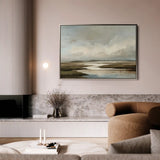 Abstract 1554 Canvas Art 60 x 40 cm / Stretched on hidden frame