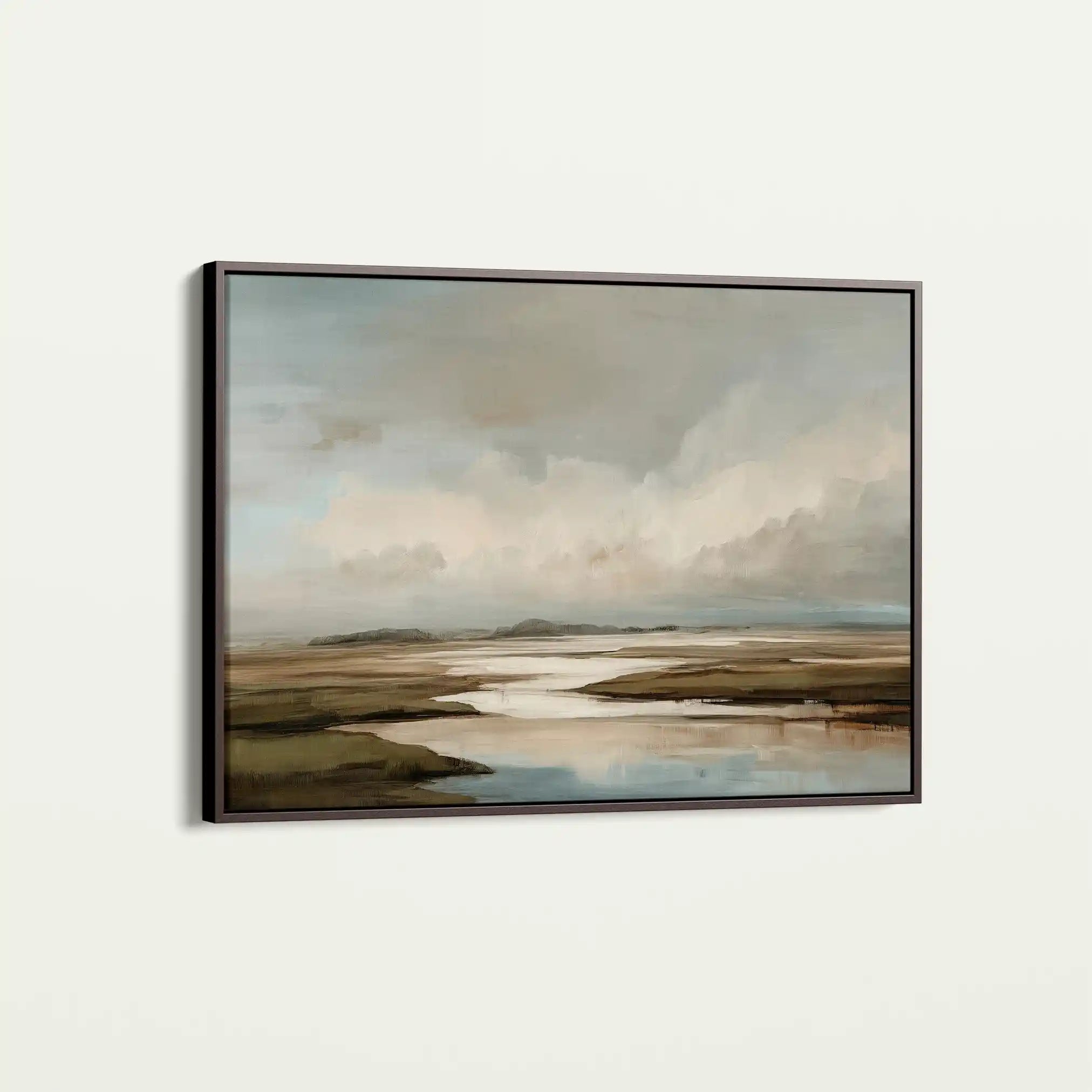Abstract 1554 Canvas Art 60 x 40 cm / Stretched on hidden frame