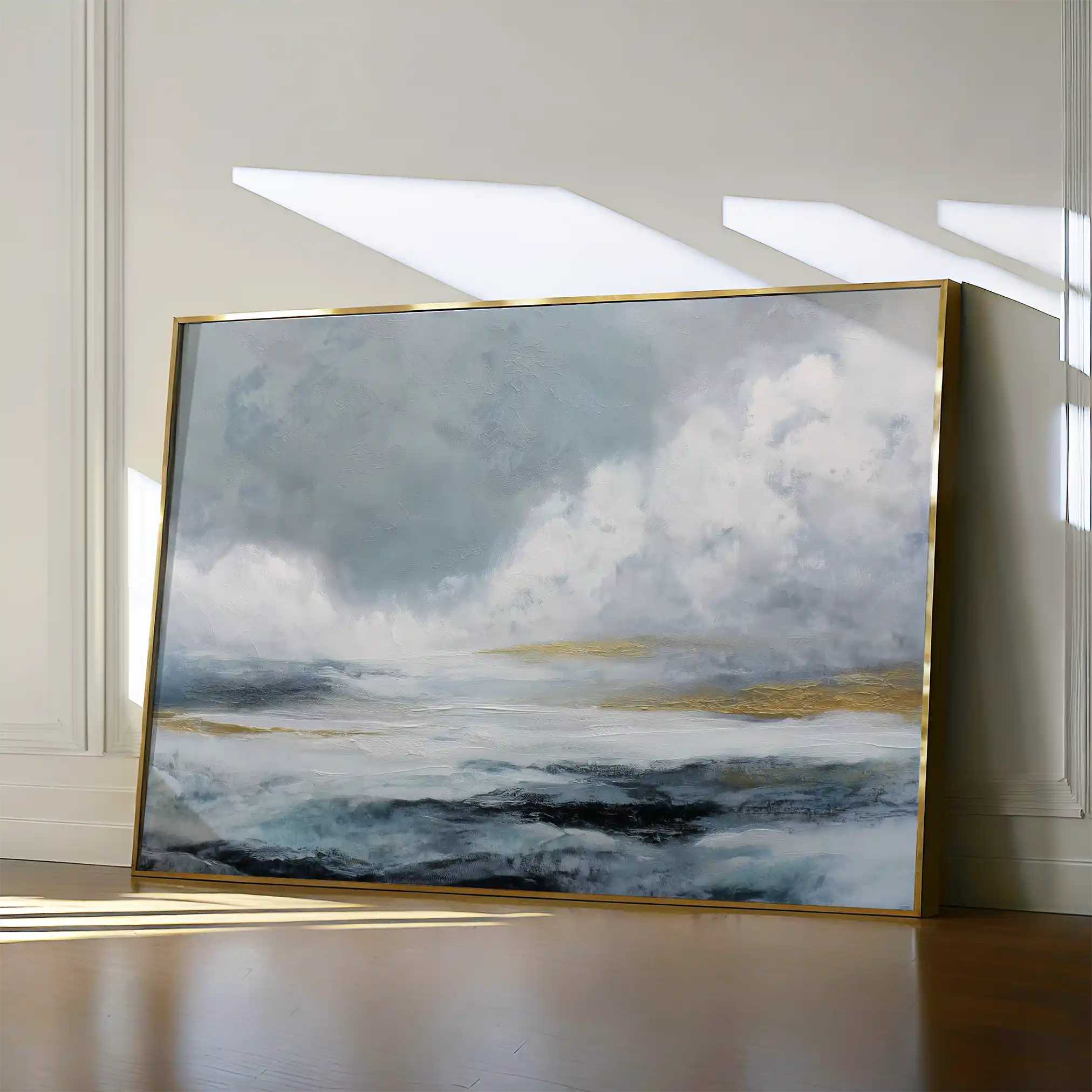Abstract 1555 Canvas Art 60 x 40 cm / Stretched on hidden frame