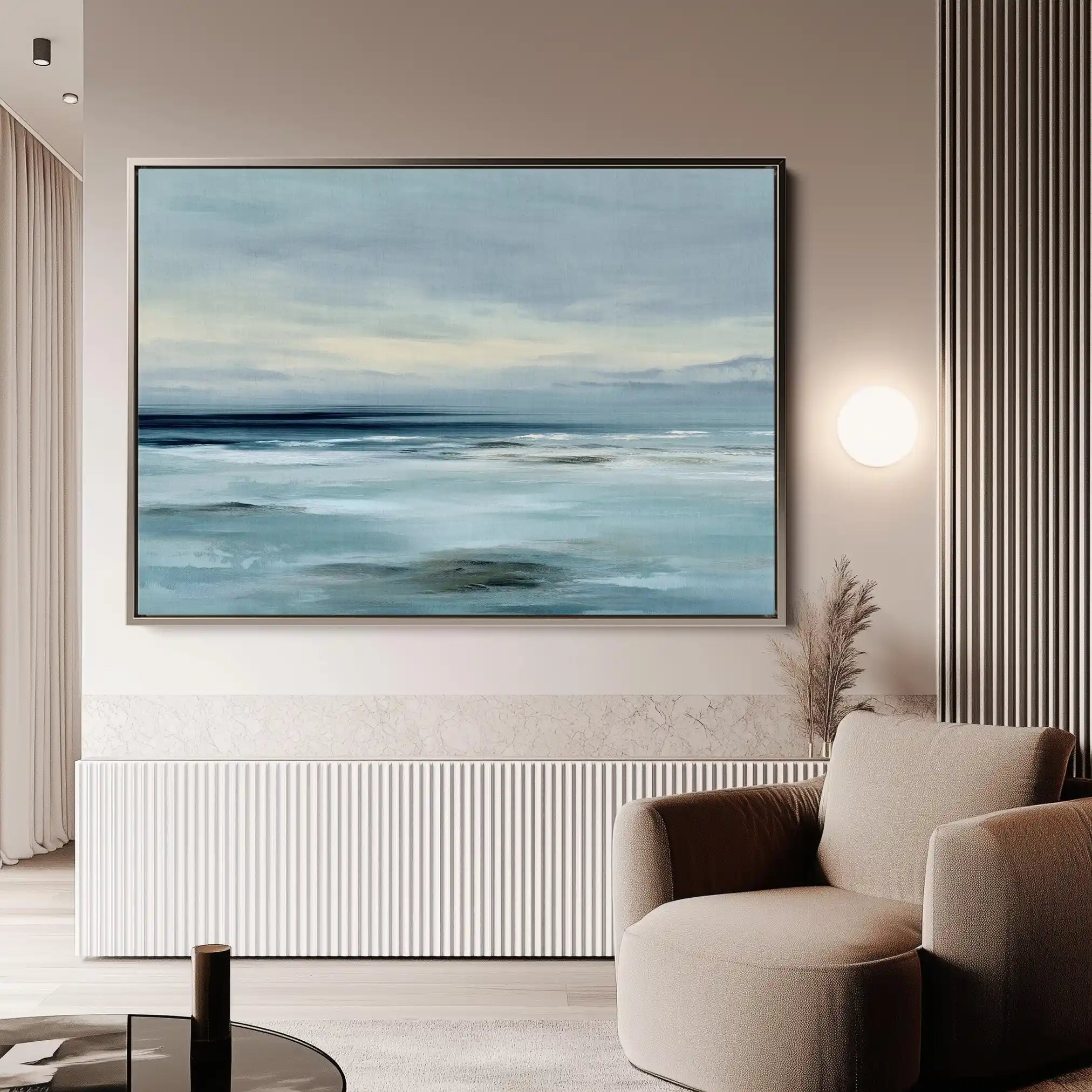 Abstract 1557 Canvas Art 60 x 40 cm / Stretched on hidden frame