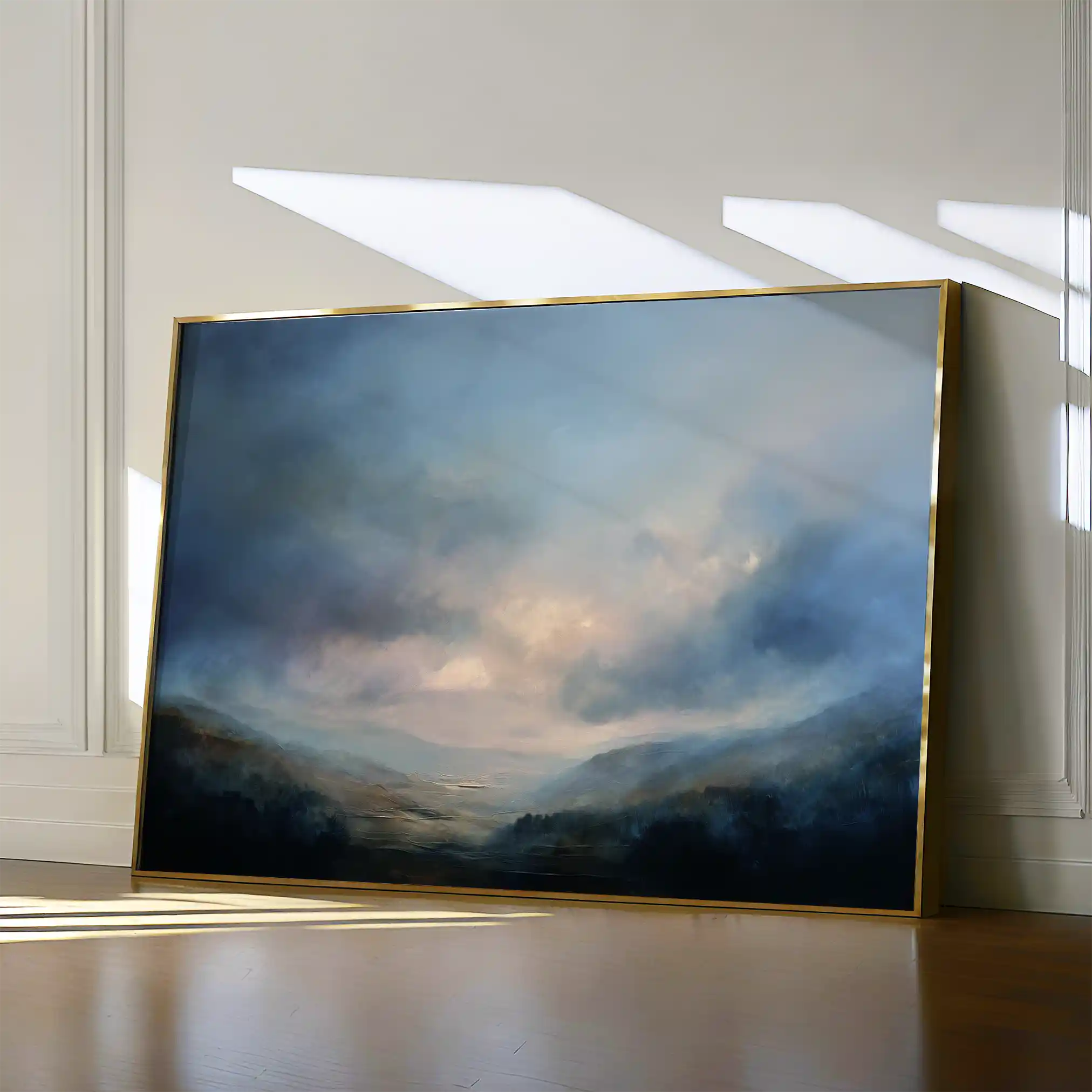 Abstract 1558 Canvas Art 60 x 40 cm / Stretched on hidden frame
