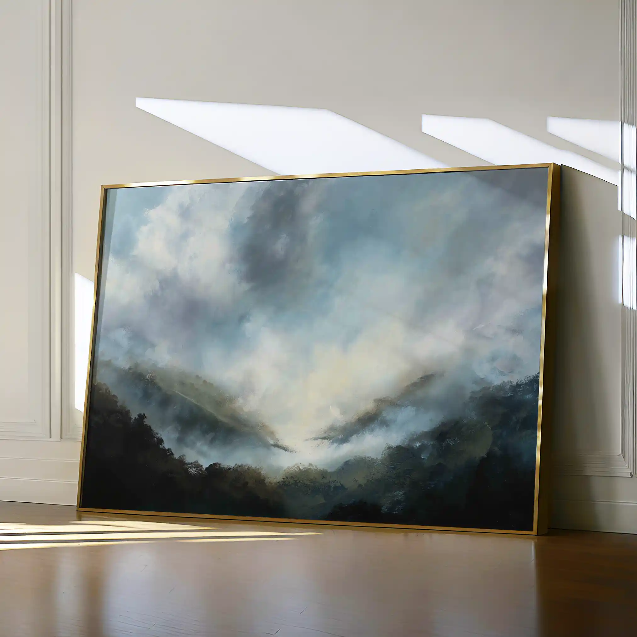 Abstract 1559 Canvas Art 60 x 40 cm / Stretched on hidden frame