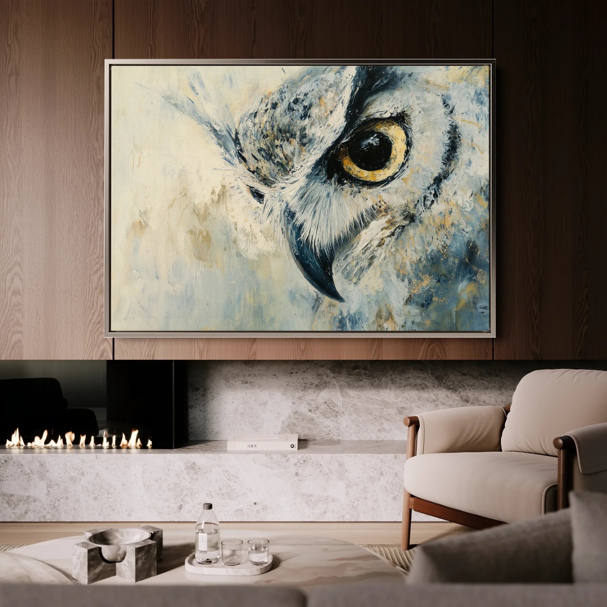 Animals Canvas Wall Art WAD156-AN 90 x 60 cm / Stretched on hidden frame