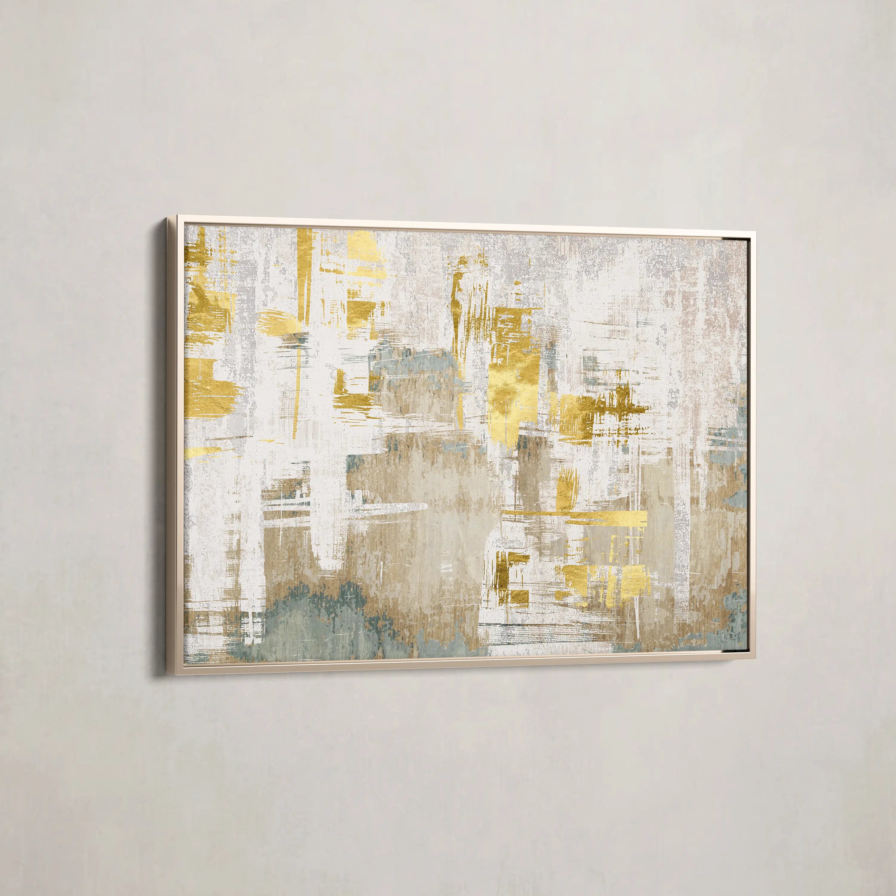 Abstract Canvas Wall Art WAD156-A 90 x 60 cm / Stretched on hidden frame