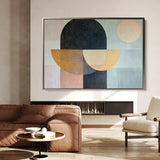 Boho 156 Canvas Art 90 x 60 cm / Stretched on hidden frame