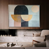 Boho 156 Canvas Art 90 x 60 cm / Stretched on hidden frame