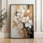 Floral Canvas Wall Art WAD156-F 90 x 60 cm / Stretched on hidden frame