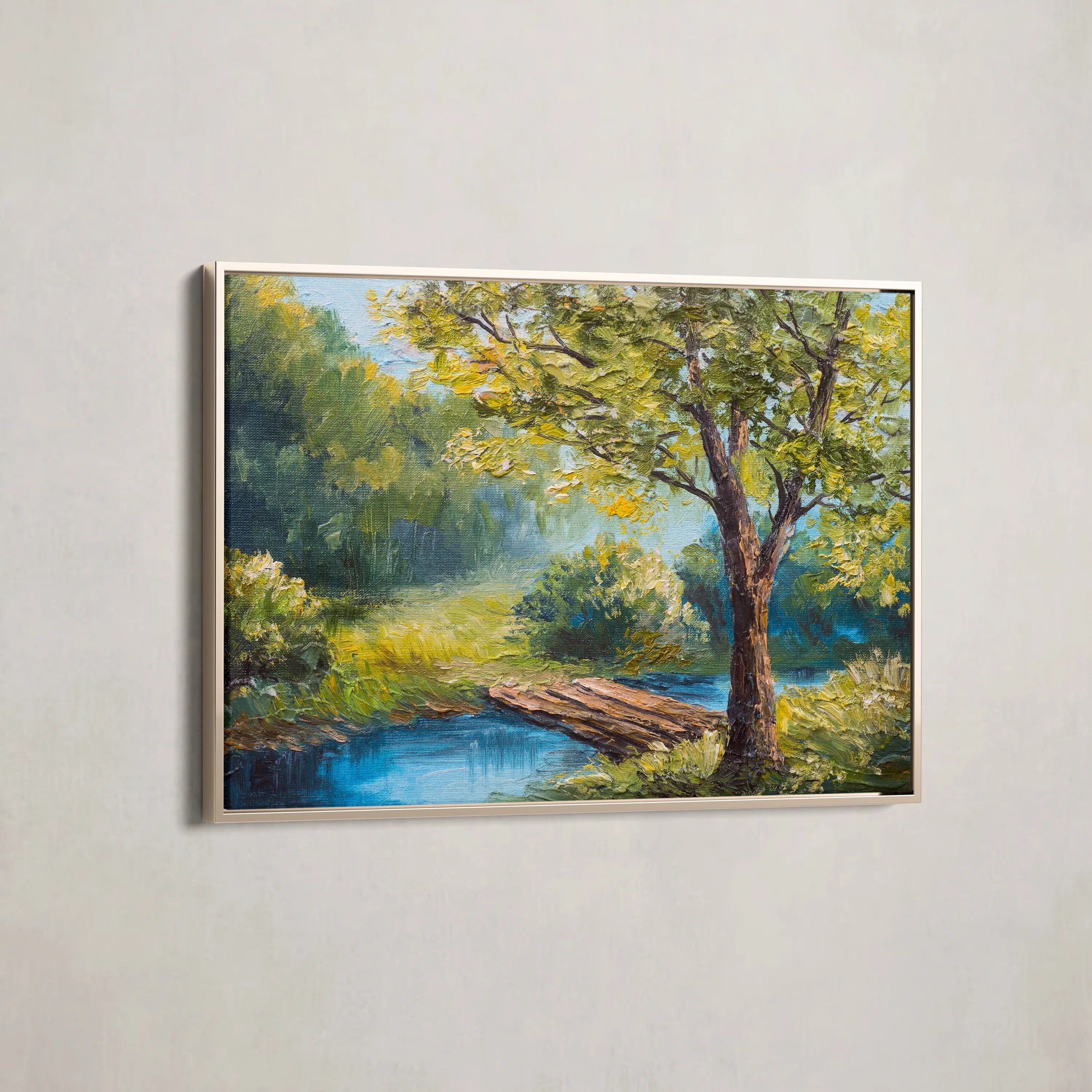 Landscape Canvas Wall Art WAD156-L 90 x 60 cm / Stretched on hidden frame