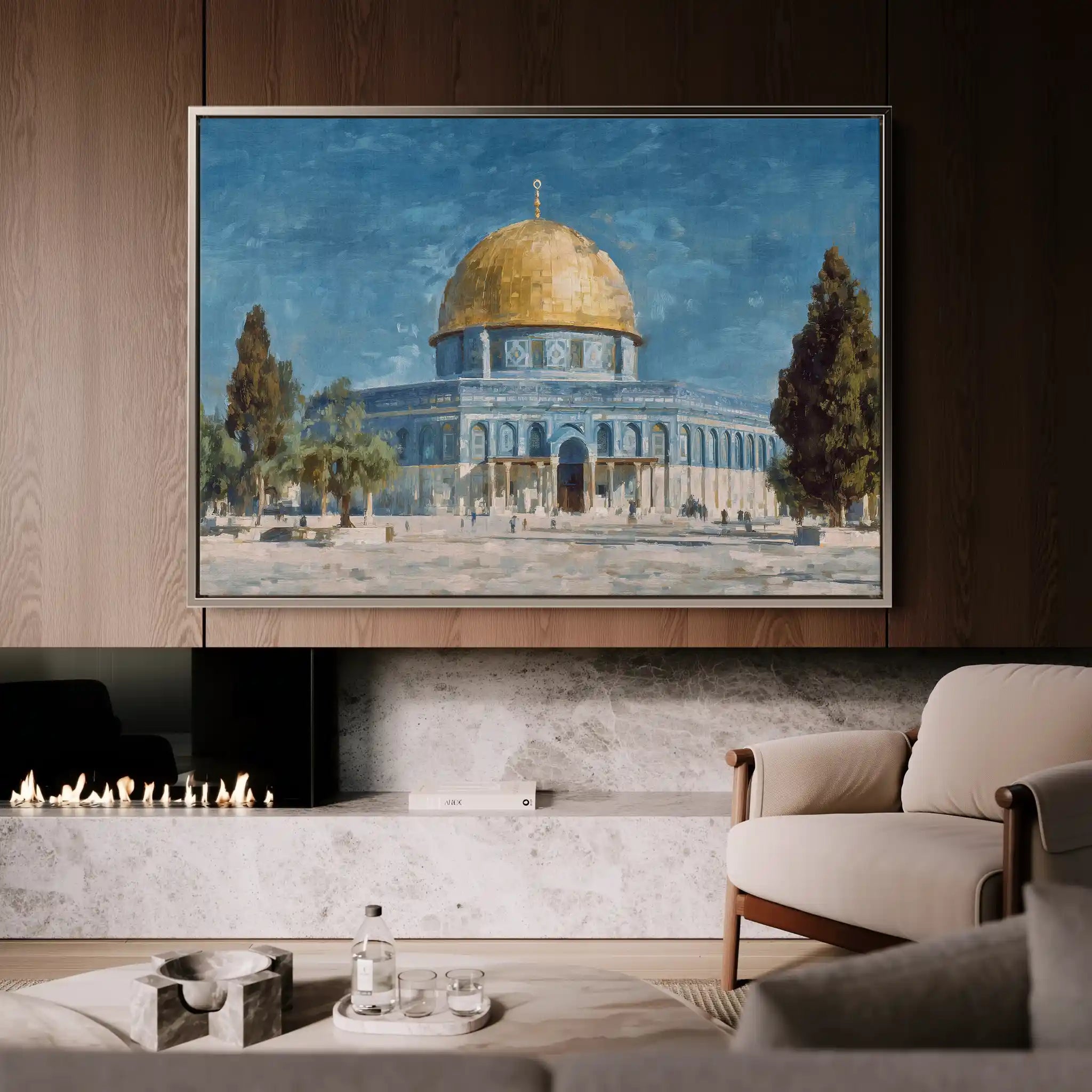 Palestine 156 Canvas Art 60 x 40 cm / Stretched on hidden frame