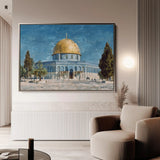 Palestine 156 Canvas Art 60 x 40 cm / Stretched on hidden frame