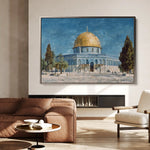 Palestine 156 Canvas Art 60 x 40 cm / Stretched on hidden frame