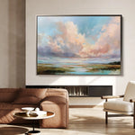 Abstract 1562 Canvas Art 60 x 40 cm / Stretched on hidden frame