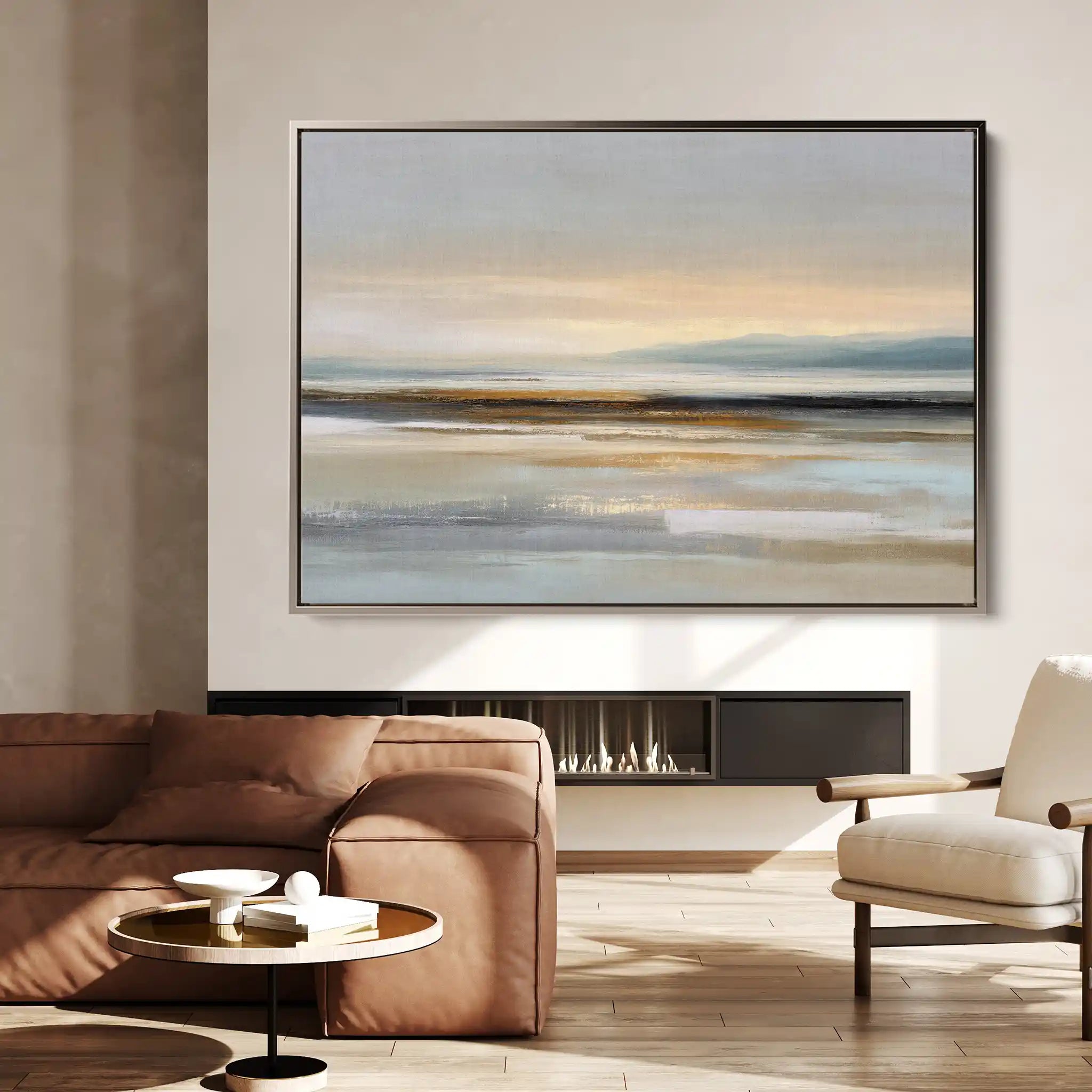 Abstract 1564 Canvas Art 60 x 40 cm / Stretched on hidden frame