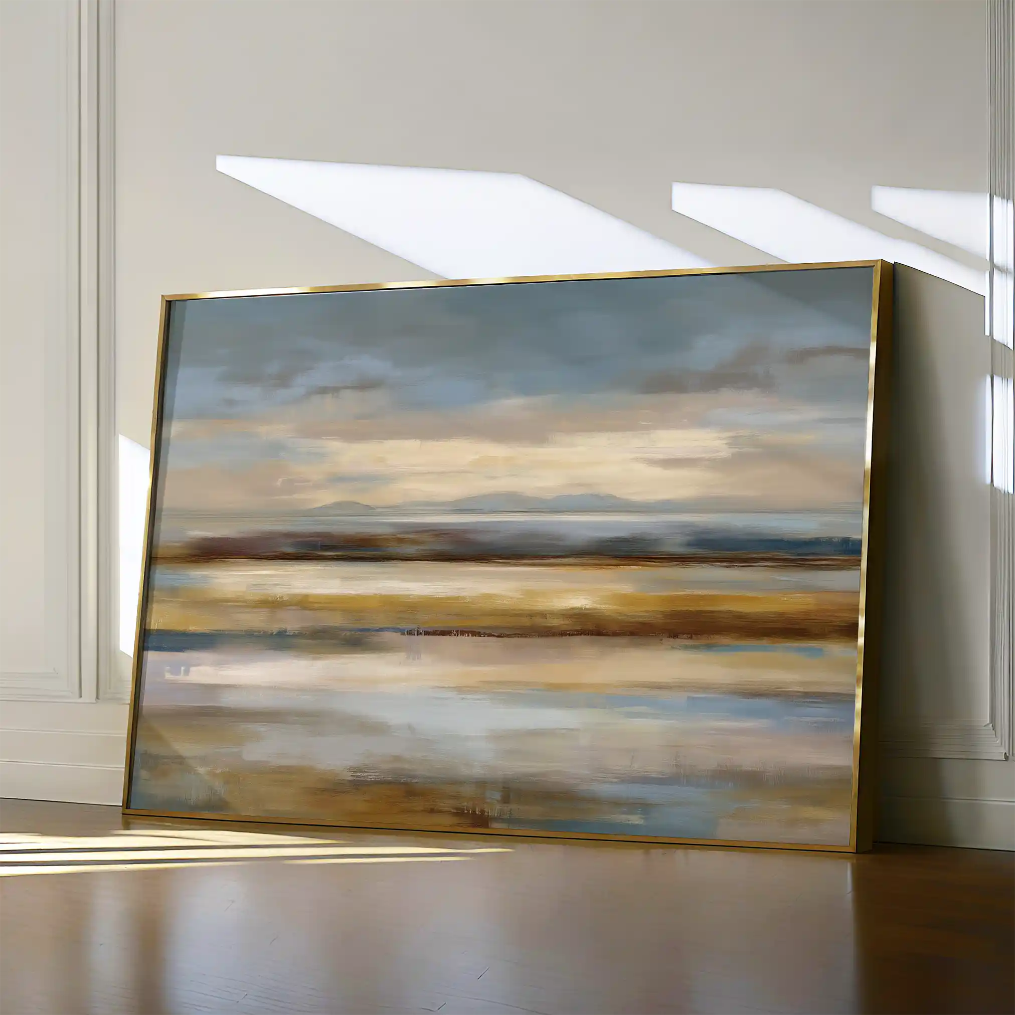 Abstract 1565 Canvas Art 60 x 40 cm / Stretched on hidden frame