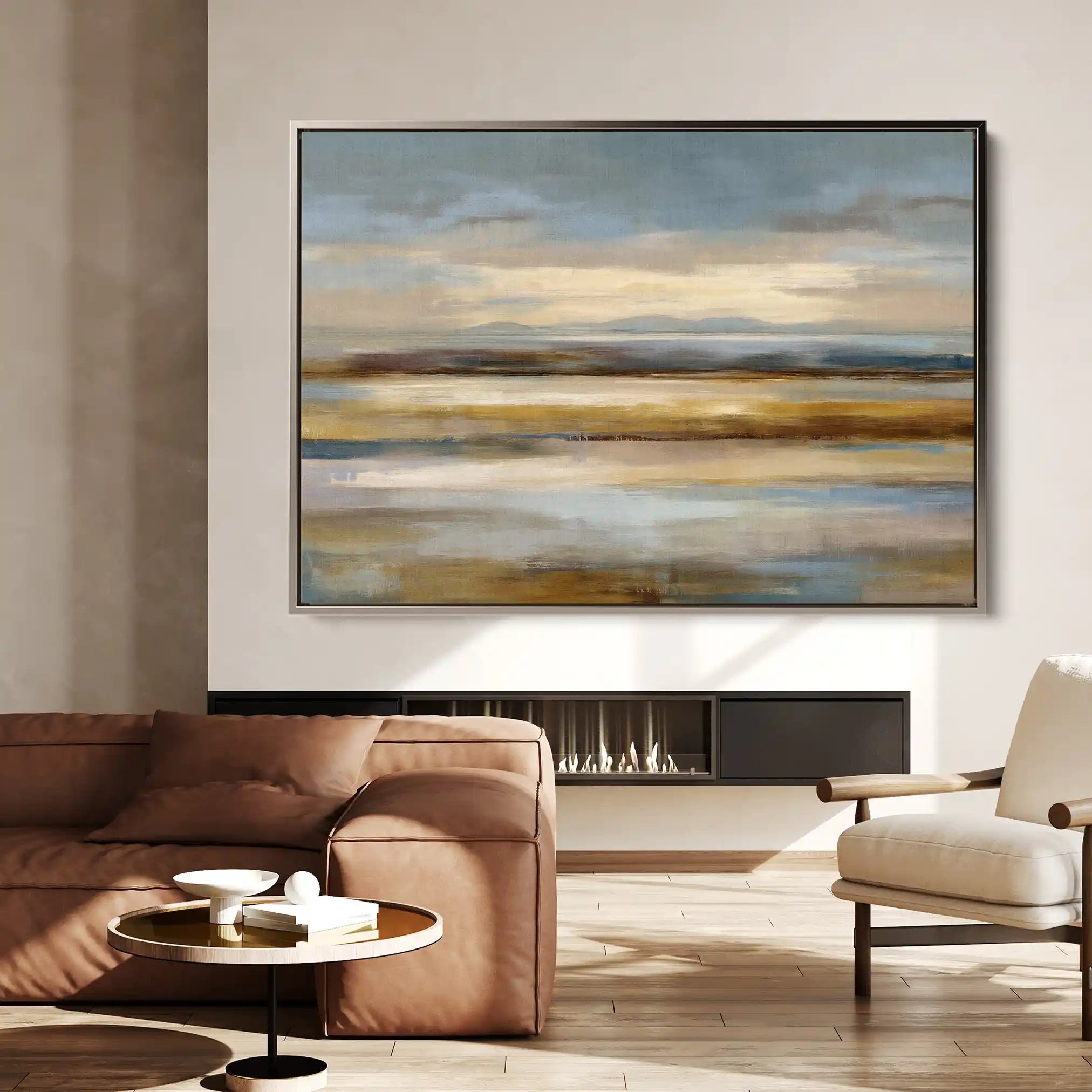 Abstract 1565 Canvas Art 60 x 40 cm / Stretched on hidden frame