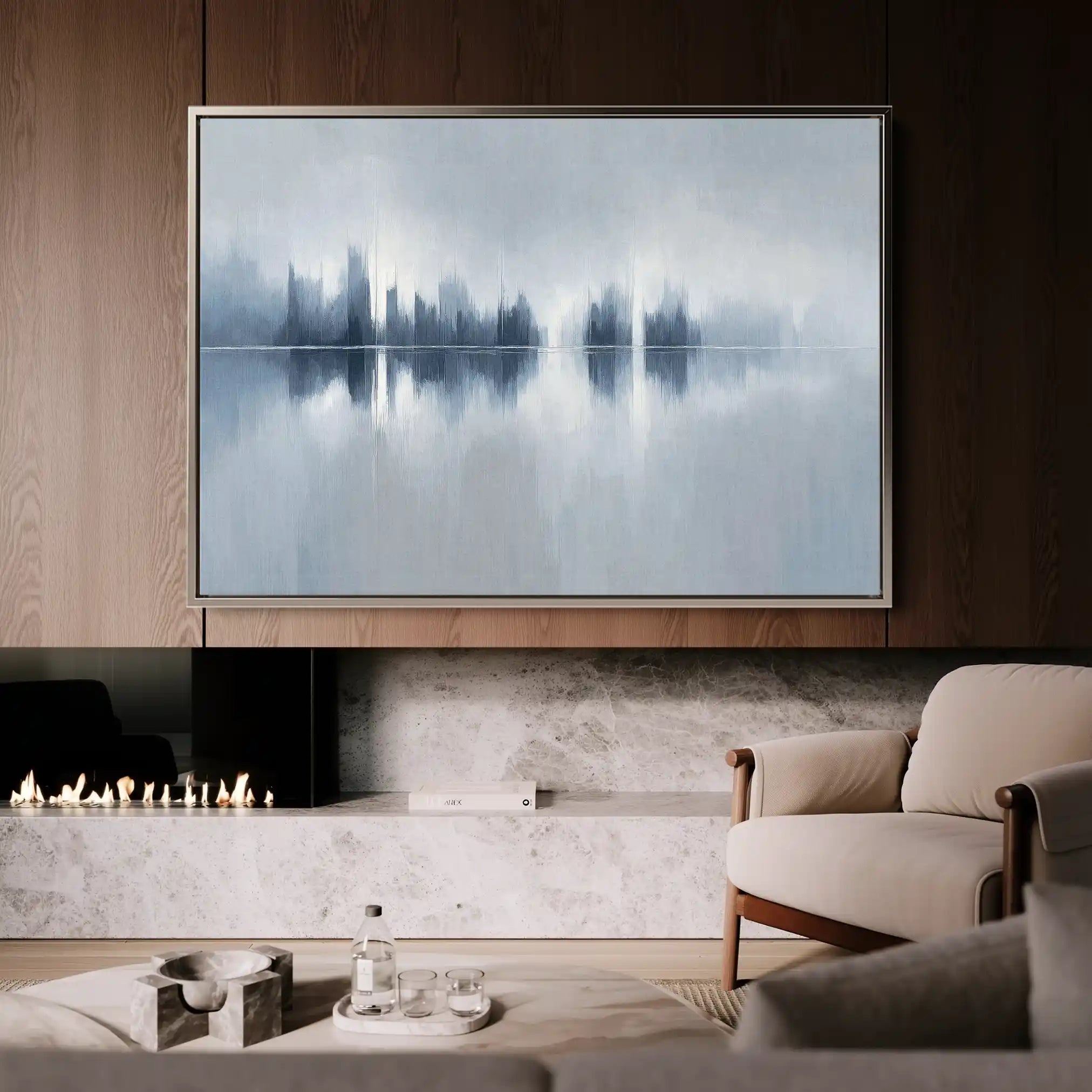 Abstract 1567 Canvas Art 60 x 40 cm / Stretched on hidden frame