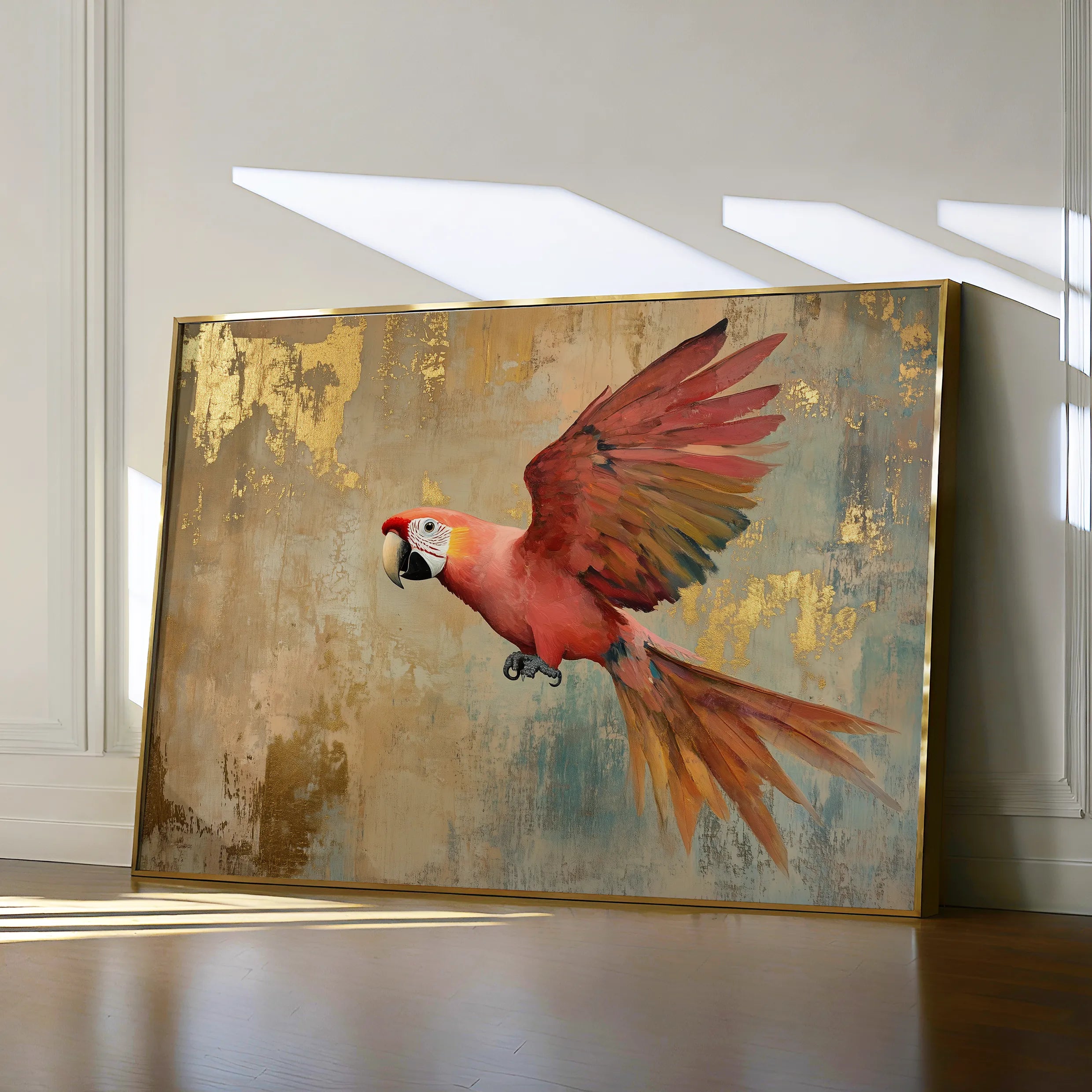 Animals Canvas Wall Art WAD157-AN 90 x 60 cm / Stretched on hidden frame