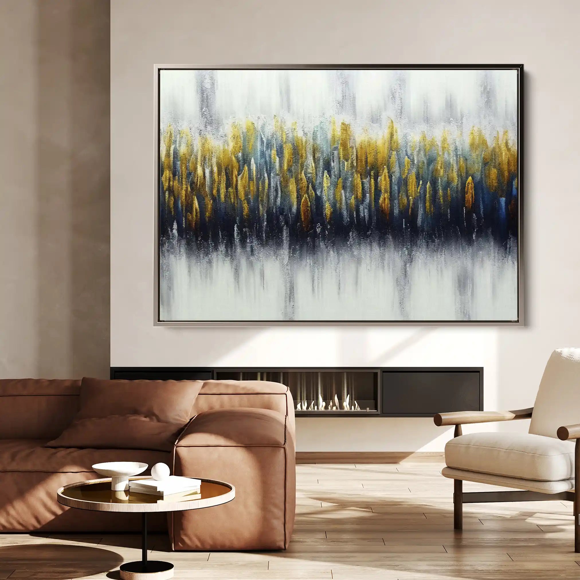 Abstract 157 Canvas Art 60 x 40 cm / Stretched on hidden frame