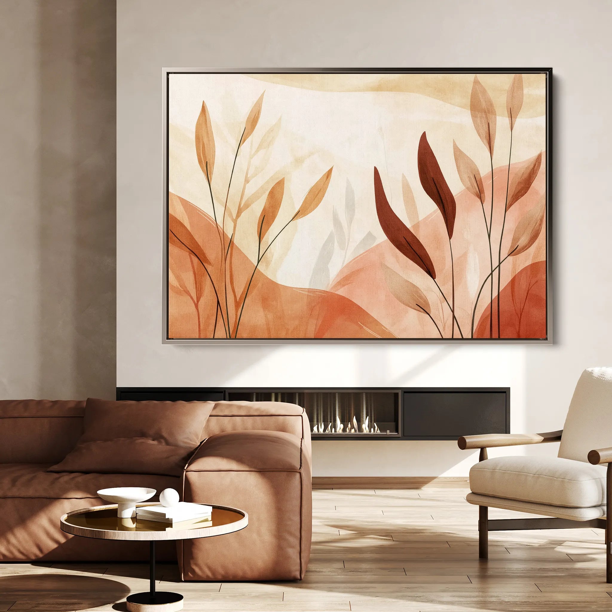 Boho Canvas Wall Art WAD157-BH 90 x 60 cm / Stretched on hidden frame