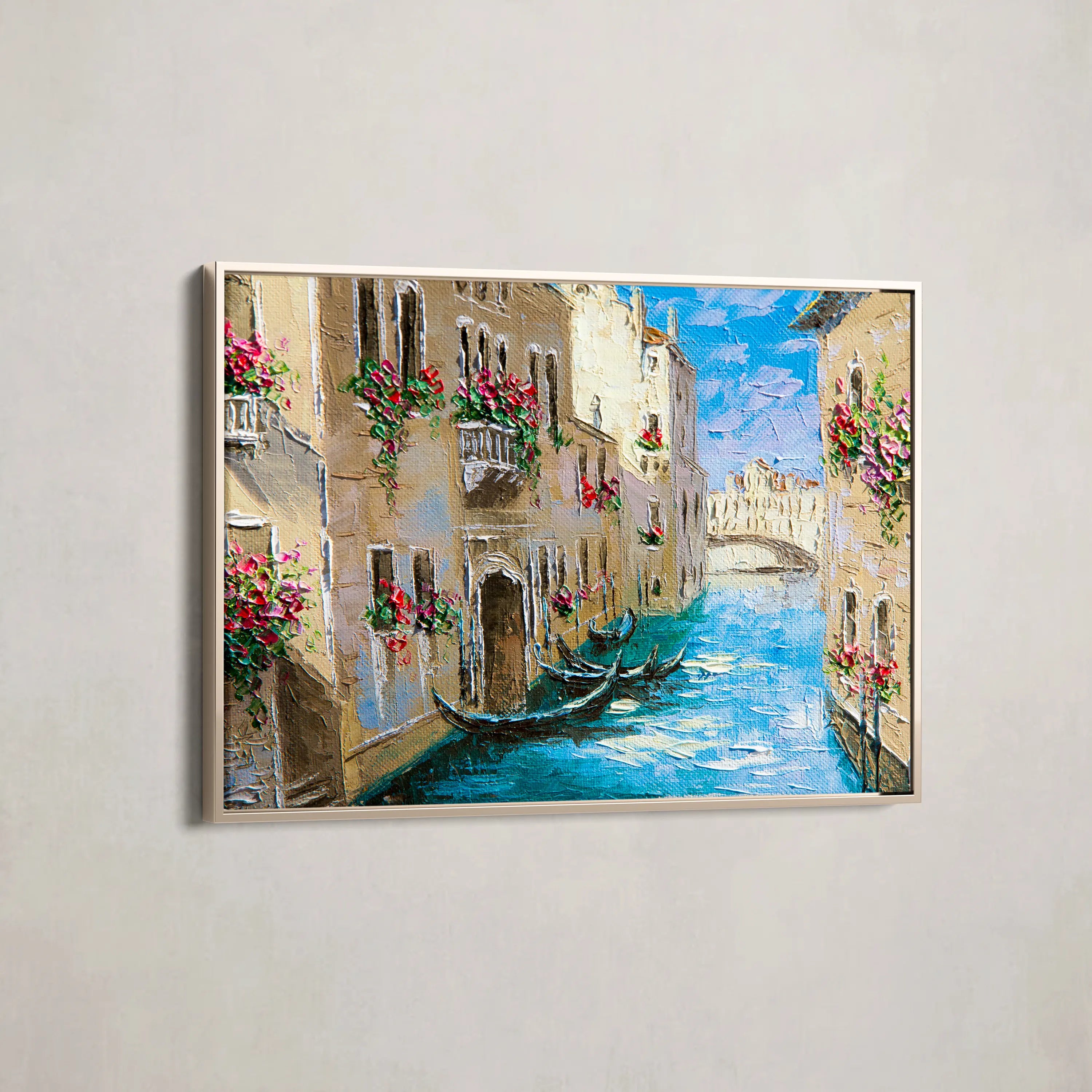 Landscape Canvas Wall Art WAD157-L 90 x 60 cm / Stretched on hidden frame