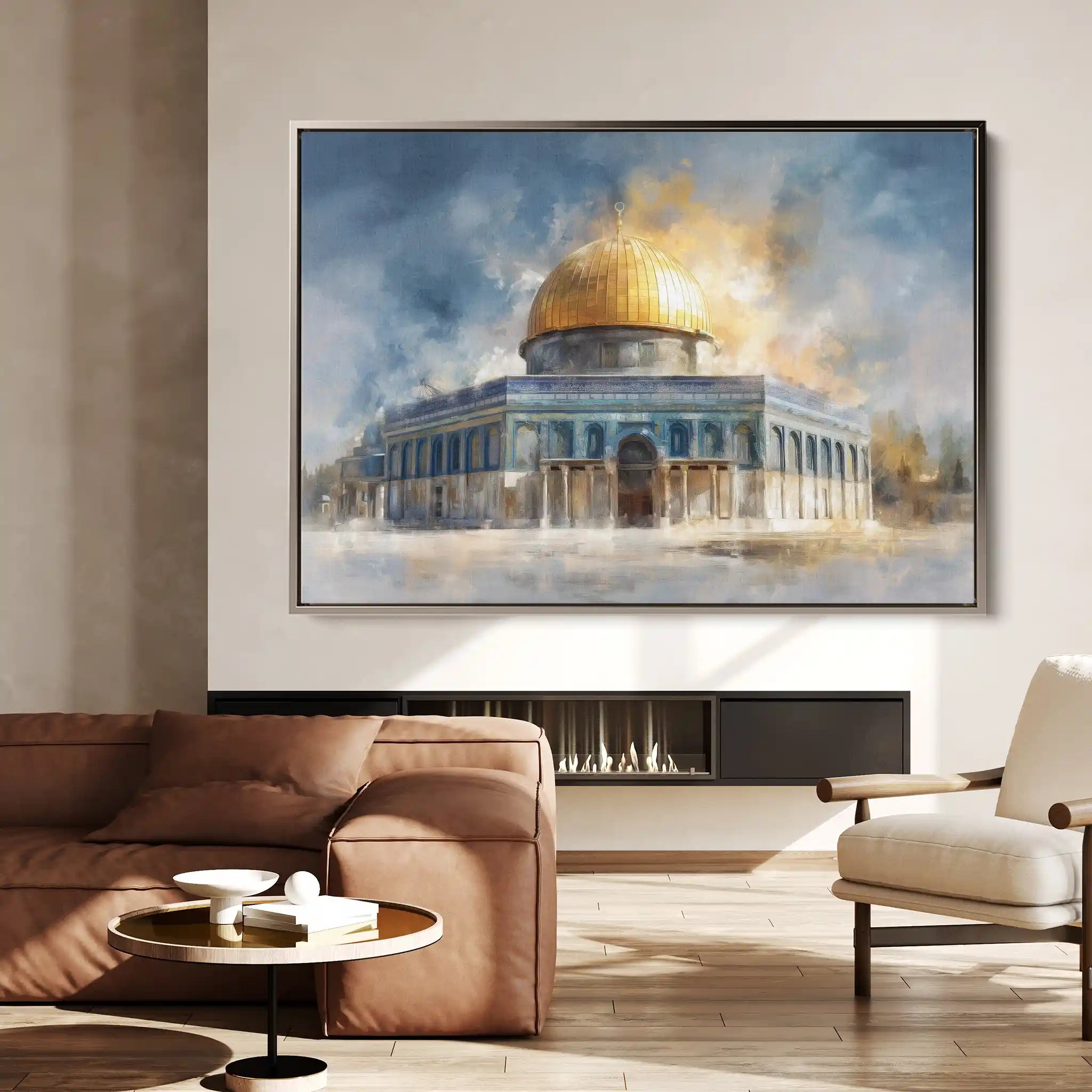 Palestine 157 Canvas Art 60 x 40 cm / Stretched on hidden frame
