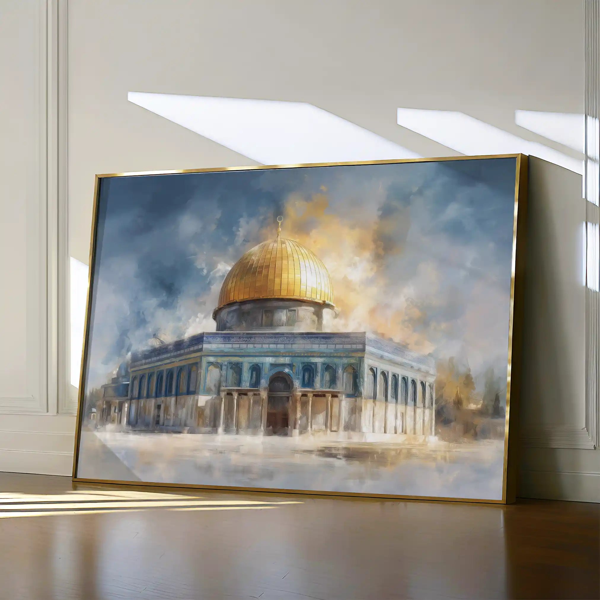 Palestine 157 Canvas Art 60 x 40 cm / Stretched on hidden frame