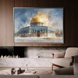 Palestine 157 Canvas Art 60 x 40 cm / Stretched on hidden frame