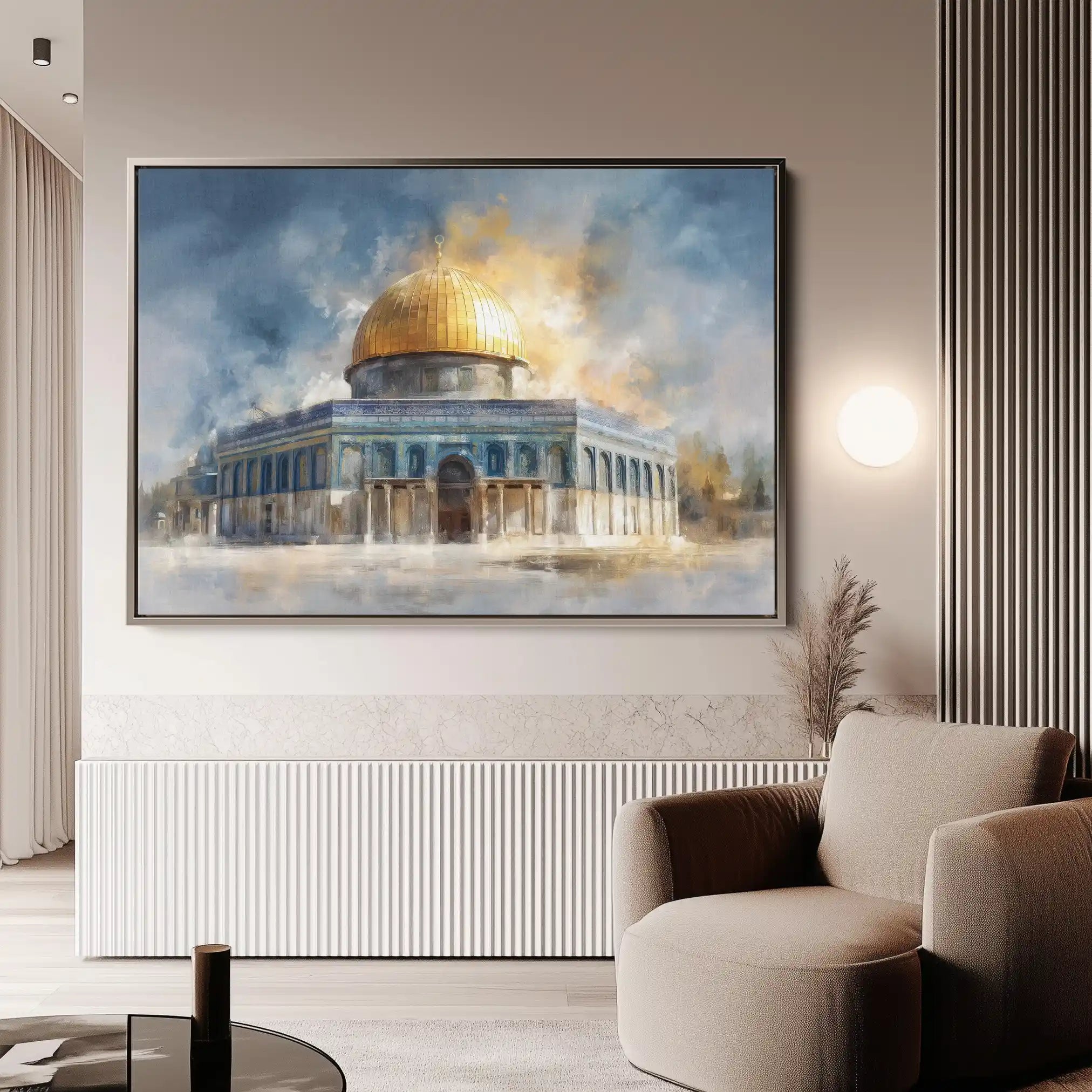 Palestine 157 Canvas Art 60 x 40 cm / Stretched on hidden frame