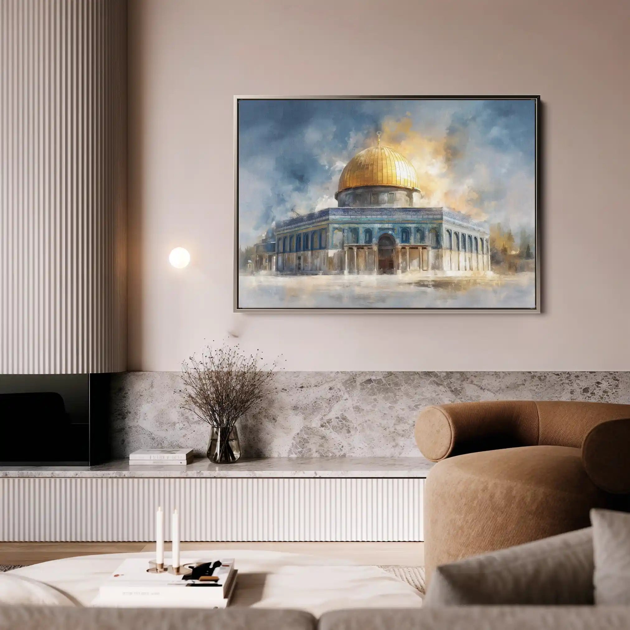Palestine 157 Canvas Art 60 x 40 cm / Stretched on hidden frame