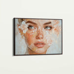 Portrait 157 Canvas Art 90 x 60 cm / Stretched on hidden frame
