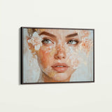 Portrait 157 Canvas Art 90 x 60 cm / Stretched on hidden frame