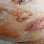 Portrait 157 Canvas Art 90 x 60 cm / Stretched on hidden frame