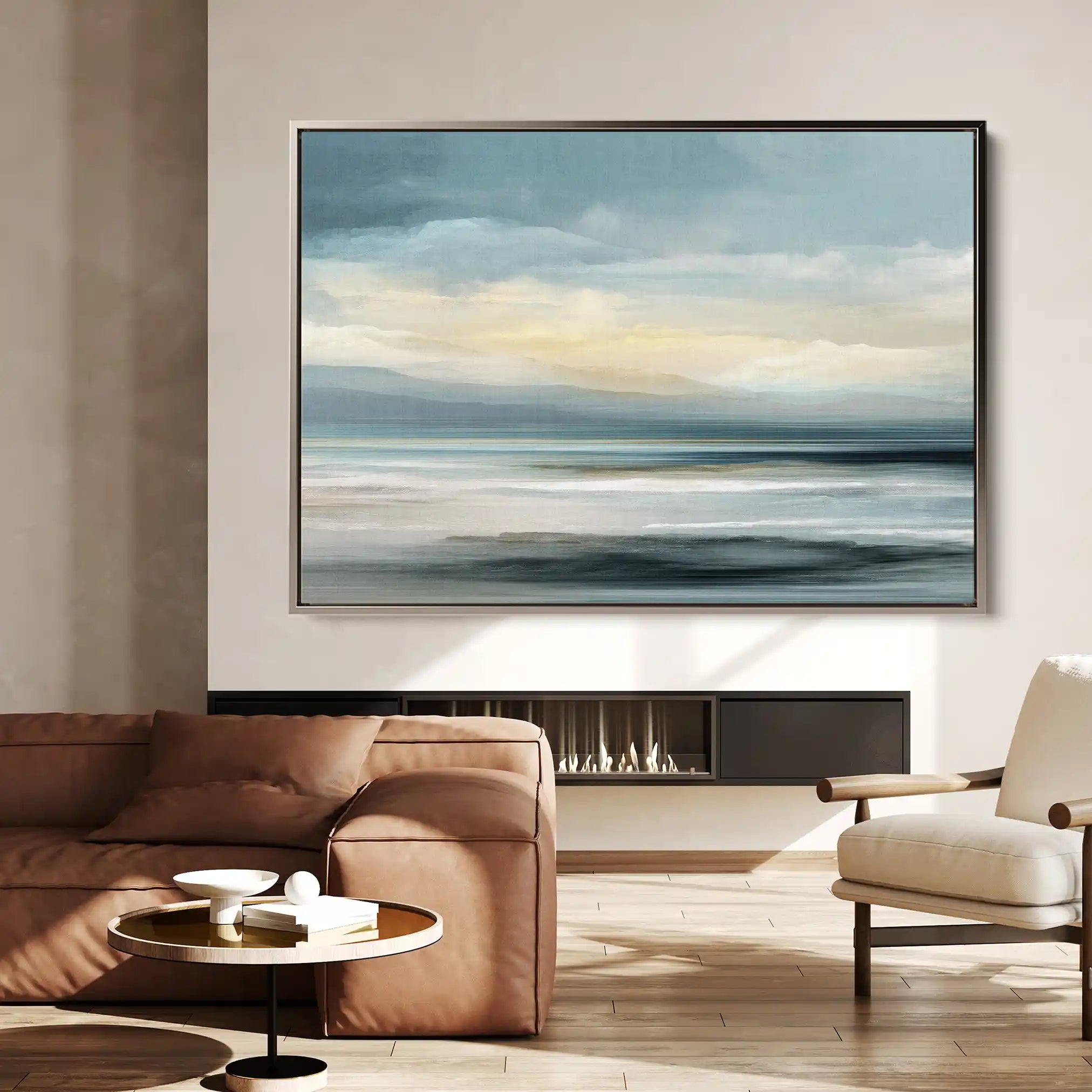 Abstract 1571 Canvas Art 60 x 40 cm / Stretched on hidden frame