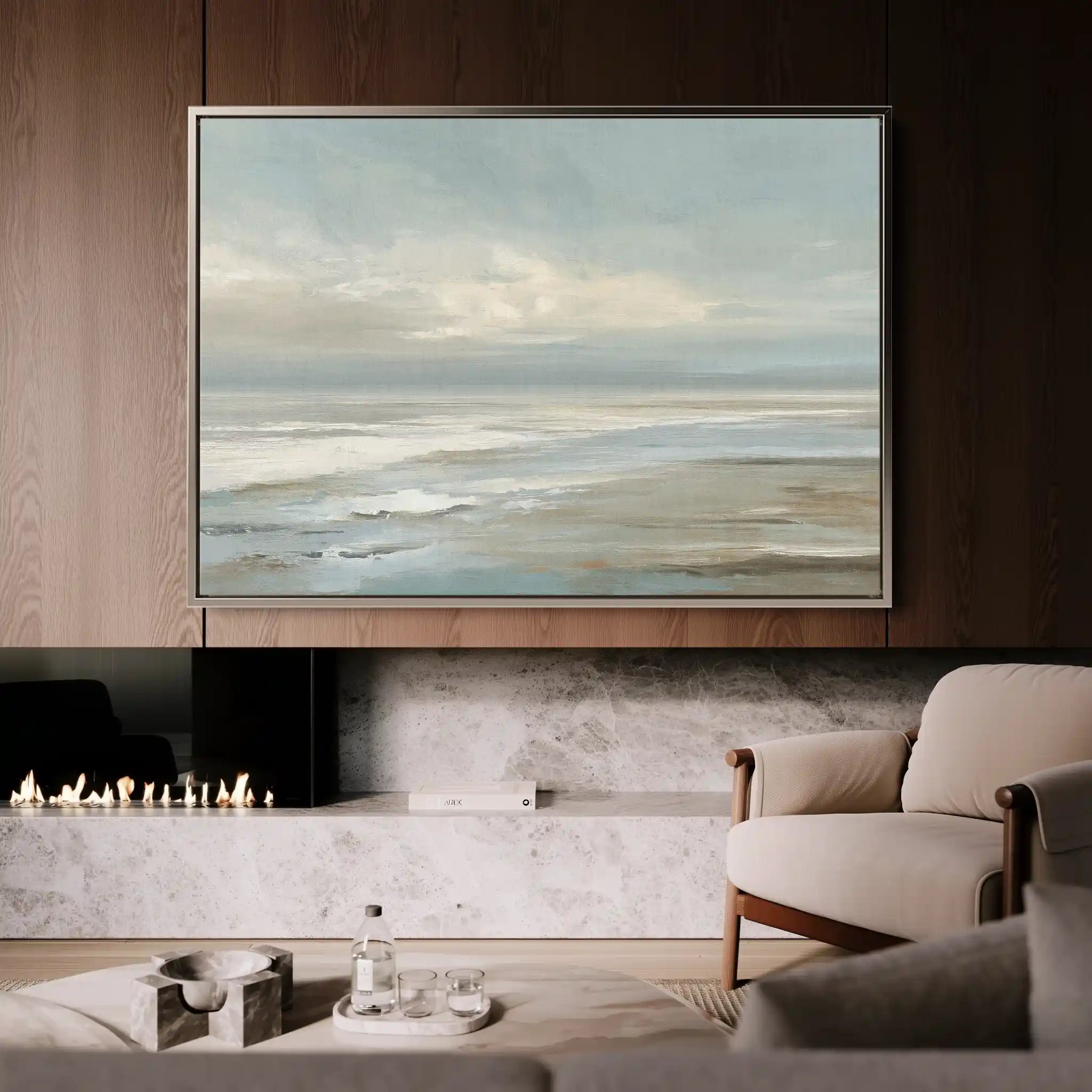 Abstract 1572 Canvas Art 60 x 40 cm / Stretched on hidden frame