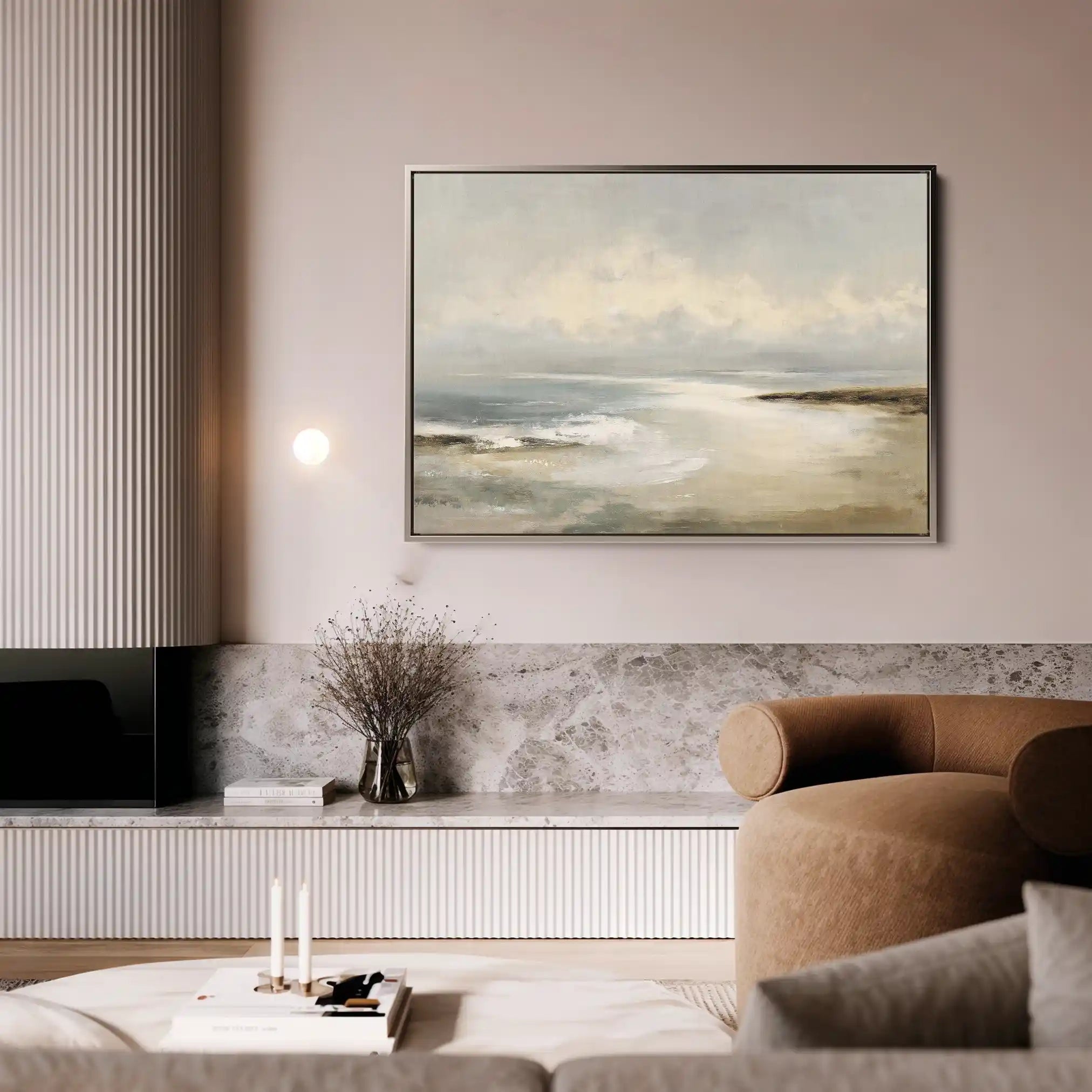 Abstract 1573 Canvas Art 60 x 40 cm / Stretched on hidden frame