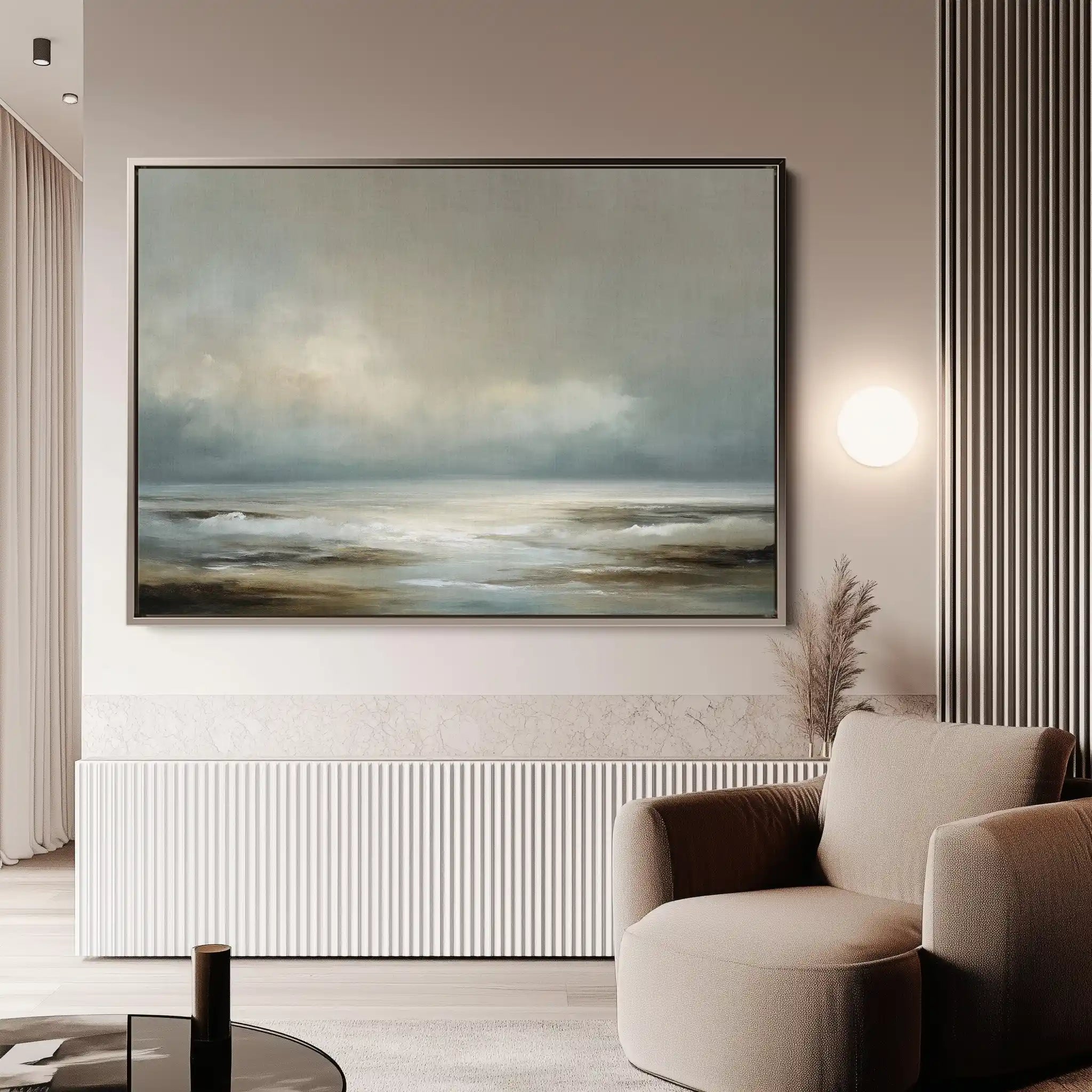 Abstract 1574 Canvas Art 60 x 40 cm / Stretched on hidden frame