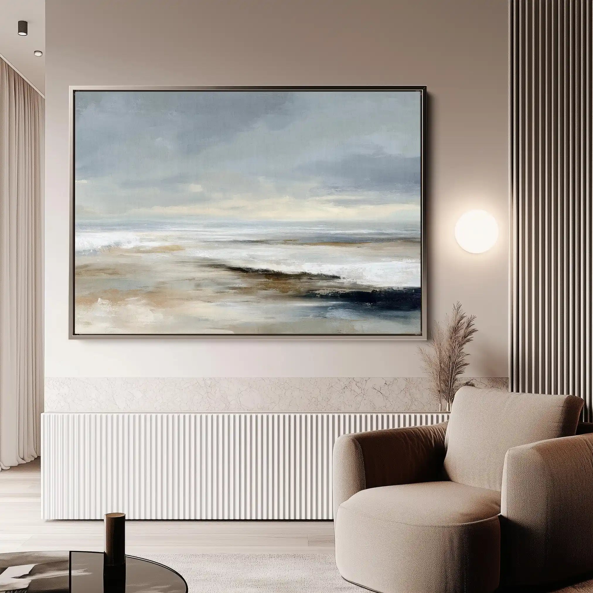 Abstract 1575 Canvas Art 60 x 40 cm / Stretched on hidden frame