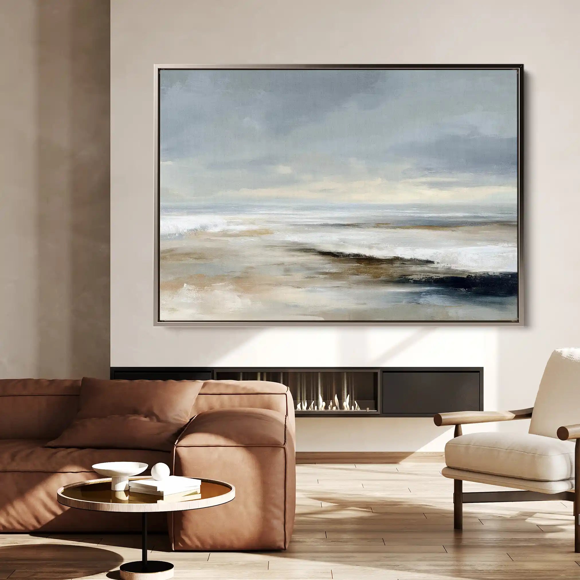 Abstract 1575 Canvas Art 60 x 40 cm / Stretched on hidden frame