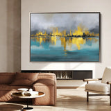 Abstract 1576 Canvas Art 60 x 40 cm / Stretched on hidden frame