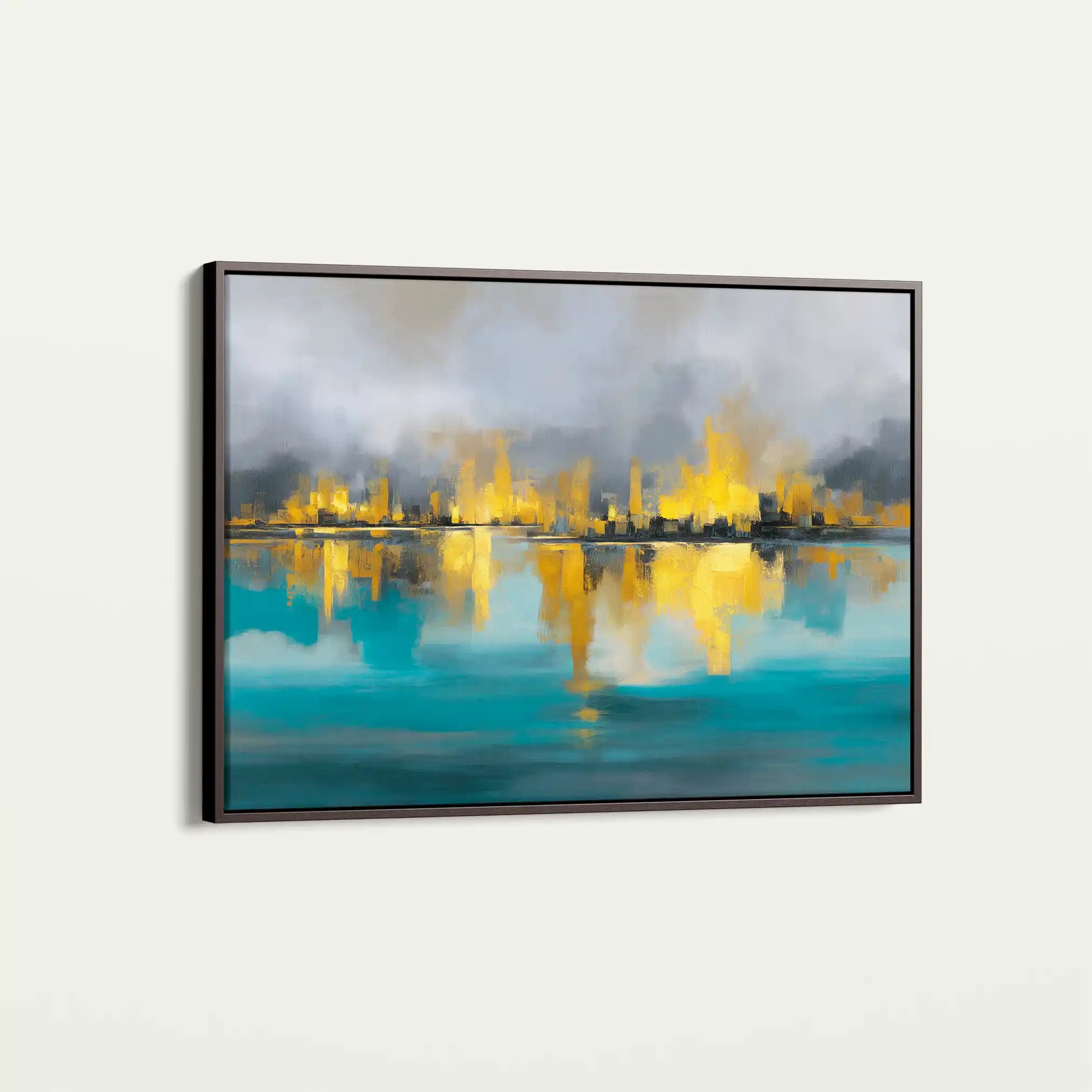 Abstract 1576 Canvas Art 60 x 40 cm / Stretched on hidden frame