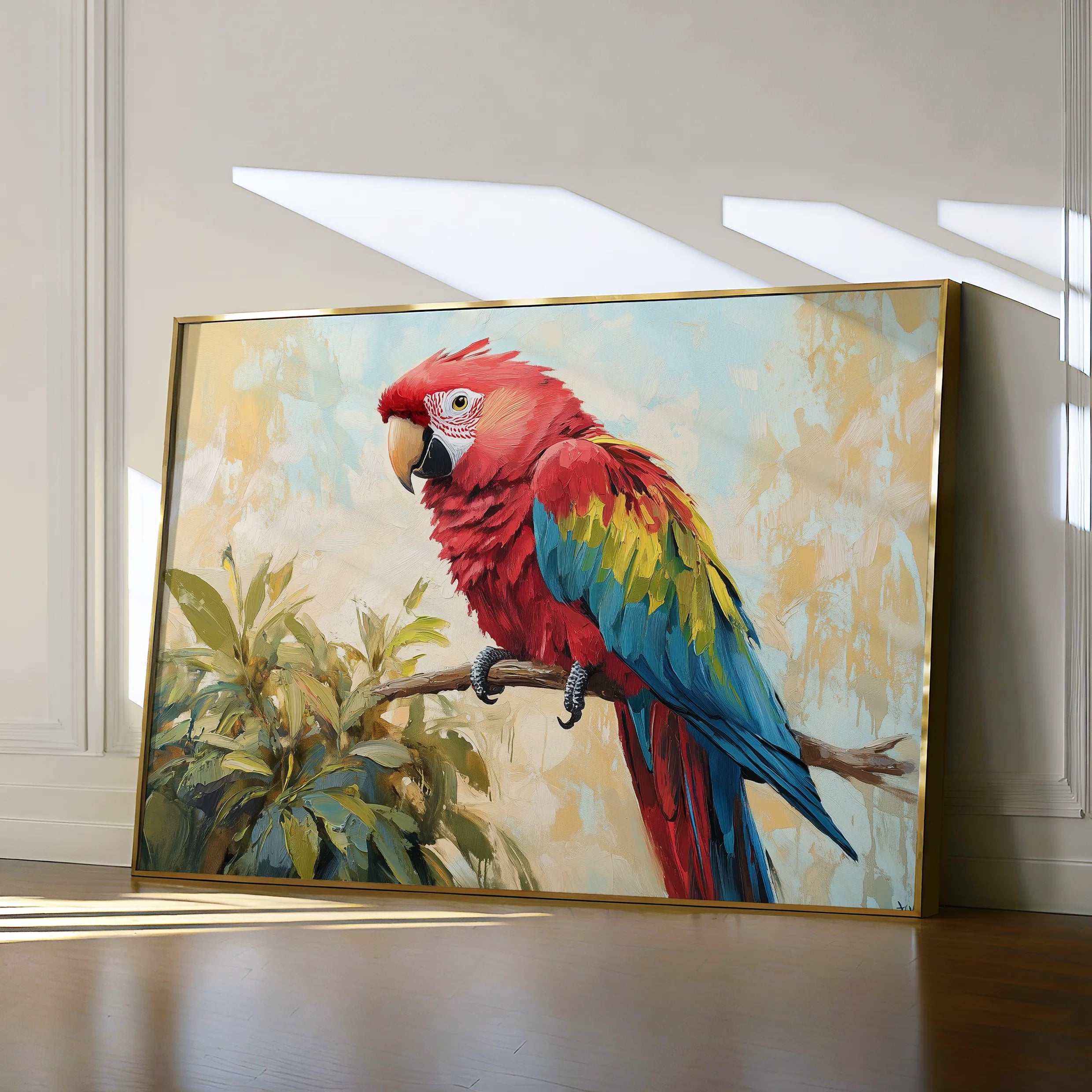 Animals Canvas Wall Art WAD158-AN 90 x 60 cm / Stretched on hidden frame