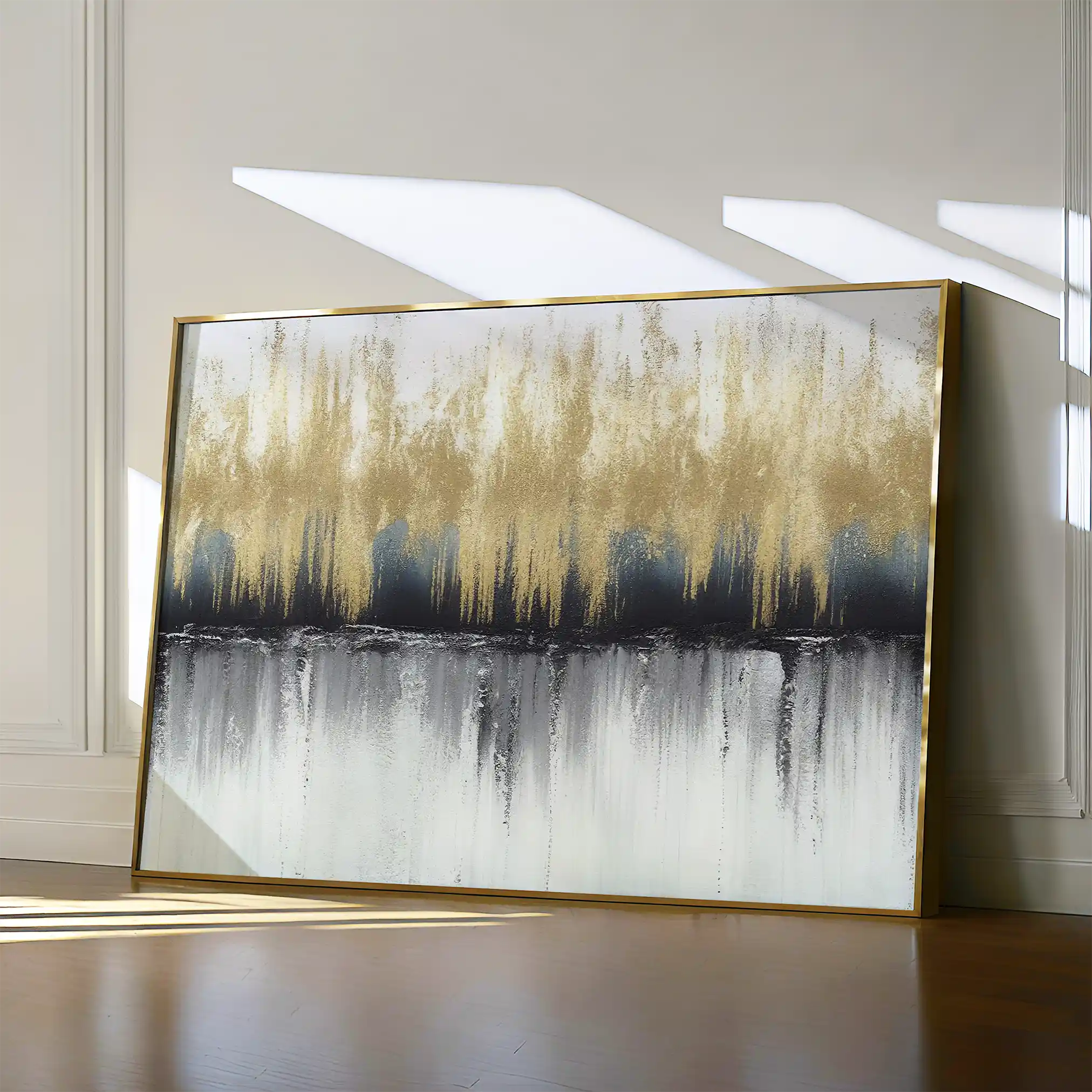 Abstract 158 Canvas Art 60 x 40 cm / Stretched on hidden frame