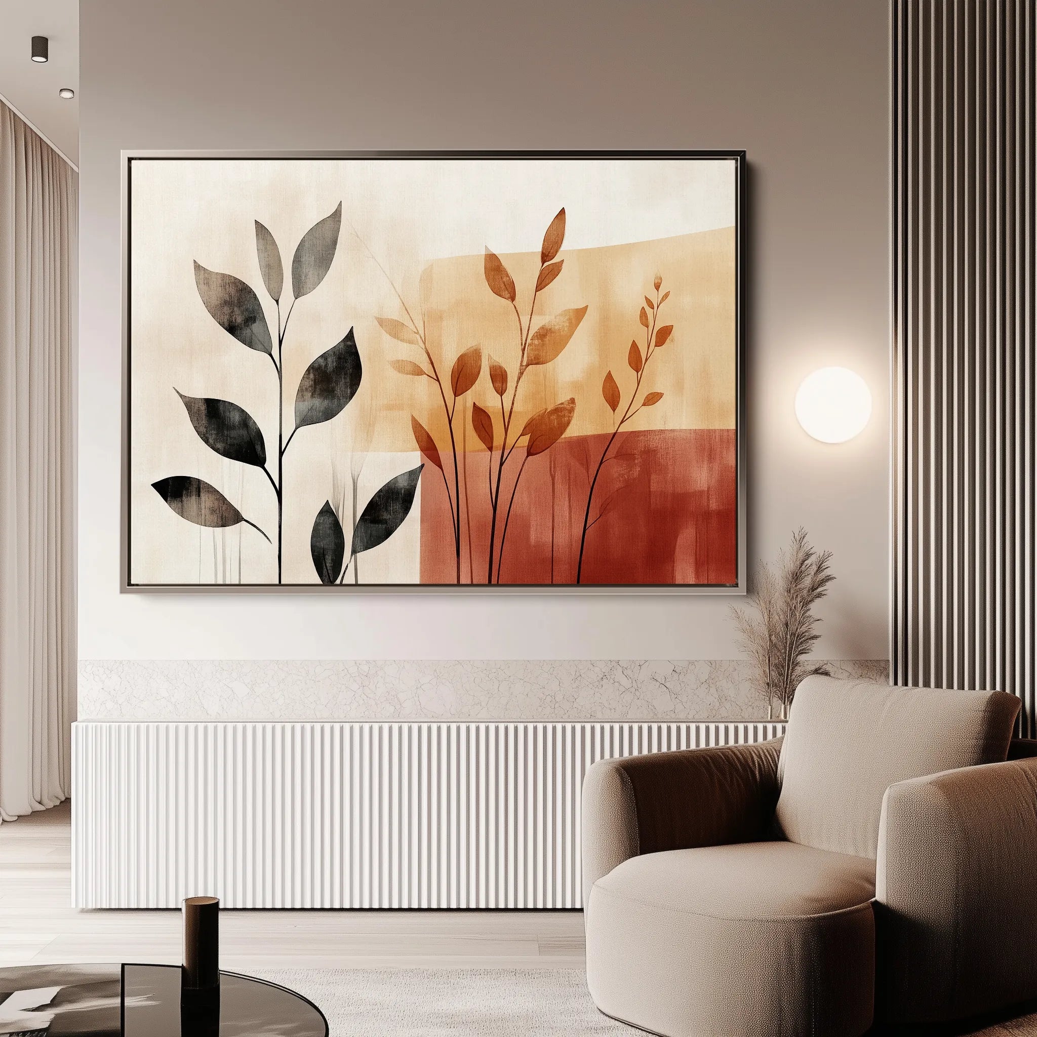 Boho Canvas Wall Art WAD158-BH 90 x 60 cm / Stretched on hidden frame