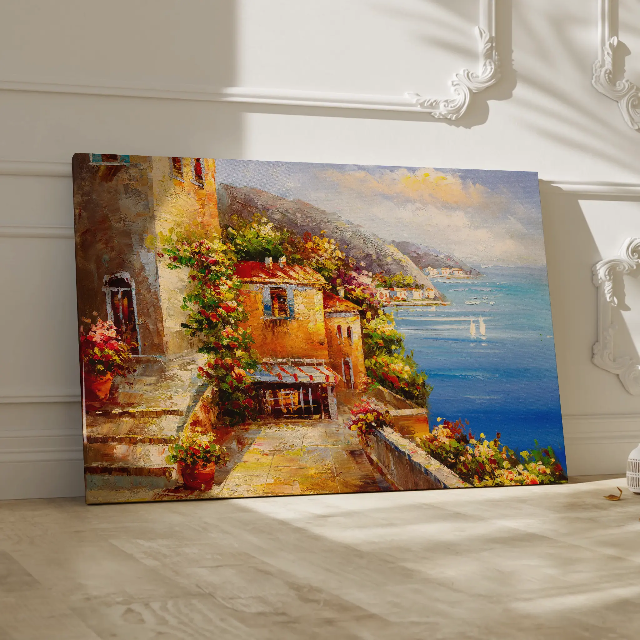 Landscape Canvas Wall Art WAD158-L 90 x 60 cm / Stretched on hidden frame