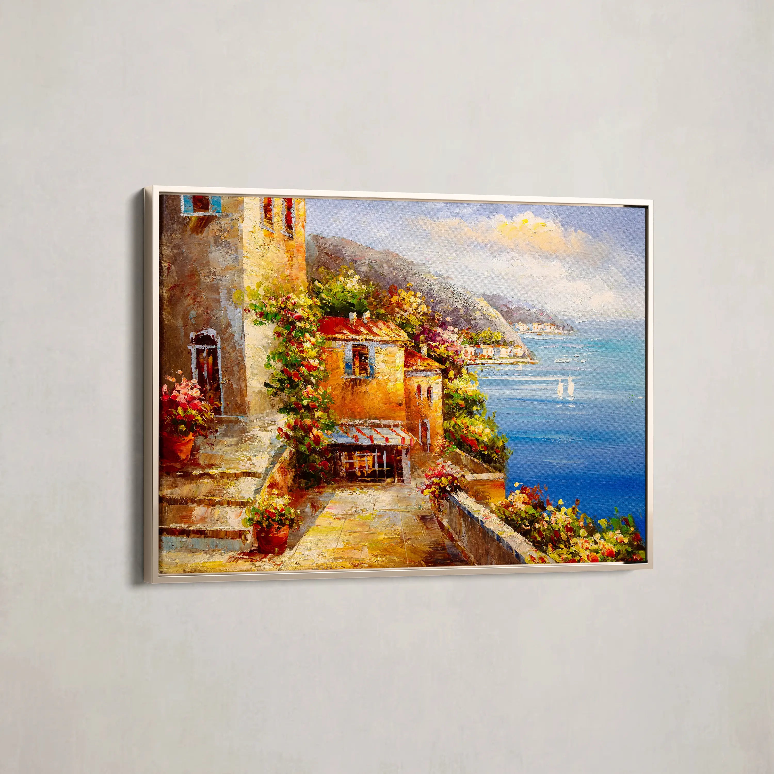 Landscape Canvas Wall Art WAD158-L 90 x 60 cm / Stretched on hidden frame