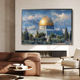 Palestine 158 Canvas Art 60 x 40 cm / Stretched on hidden frame
