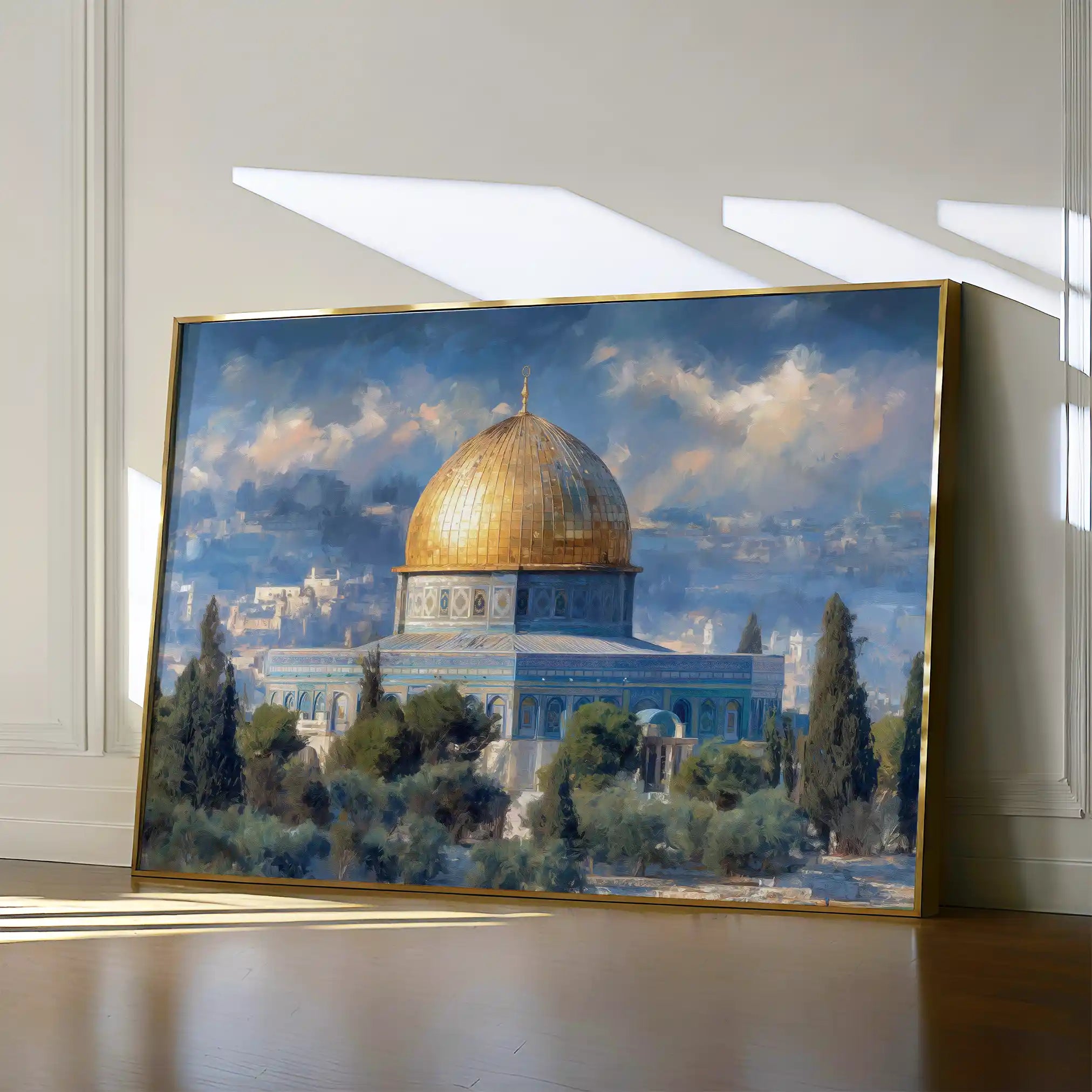 Palestine 158 Canvas Art 60 x 40 cm / Stretched on hidden frame