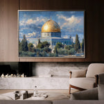 Palestine 158 Canvas Art 60 x 40 cm / Stretched on hidden frame